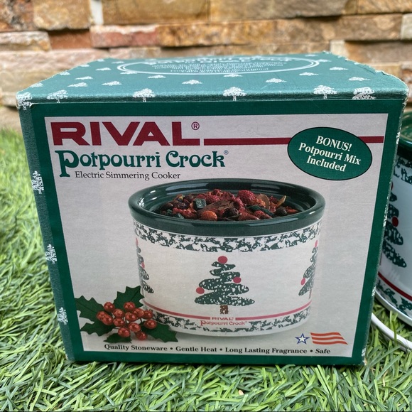 Rival Other Vintage Rival Potpourri Crock Pot Holiday Edition